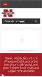 Mobile Screenshot of newcodistributors.com