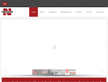 Tablet Screenshot of newcodistributors.com